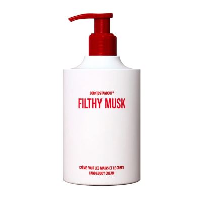 BORNTOSTANDOUT Filthy Musk Hand & Body Cream 350 ml